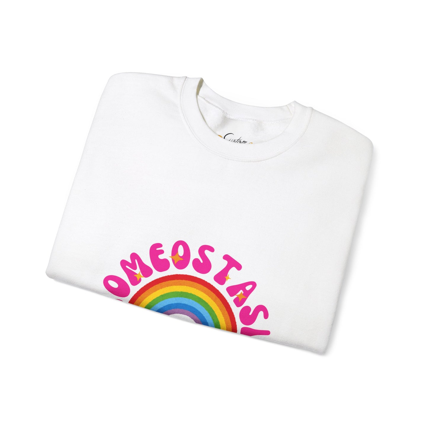 *HOMEOSTASIS* Rainbow Unisex Sweatshirt