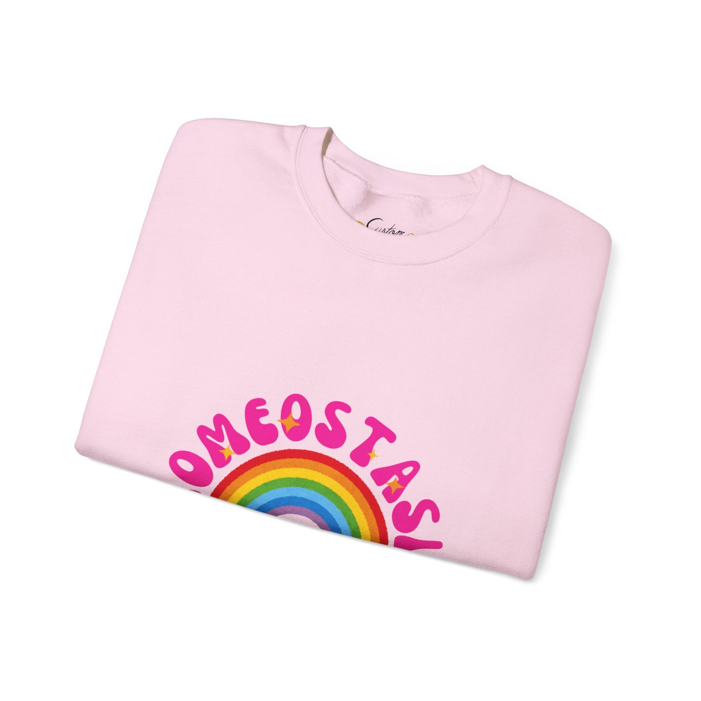 *HOMEOSTASIS* Rainbow Unisex Sweatshirt