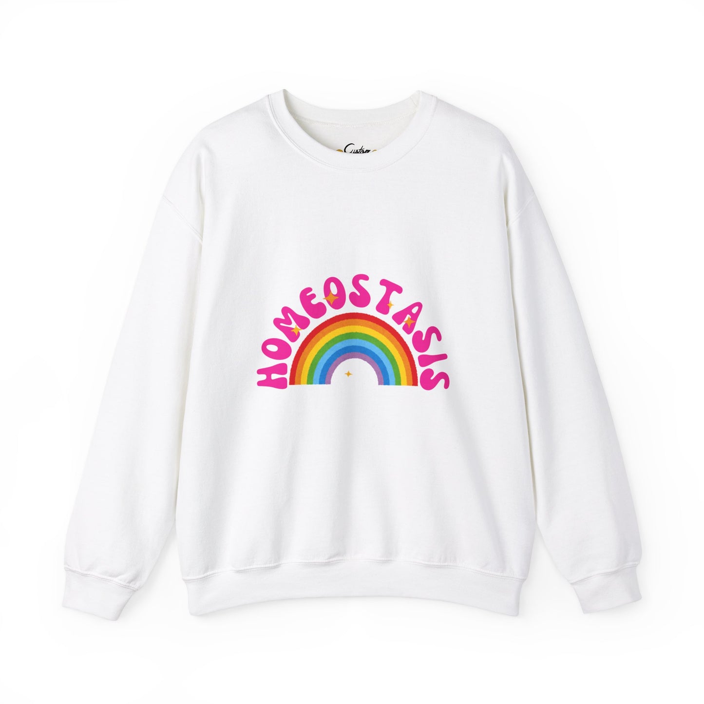 *HOMEOSTASIS* Rainbow Unisex Sweatshirt