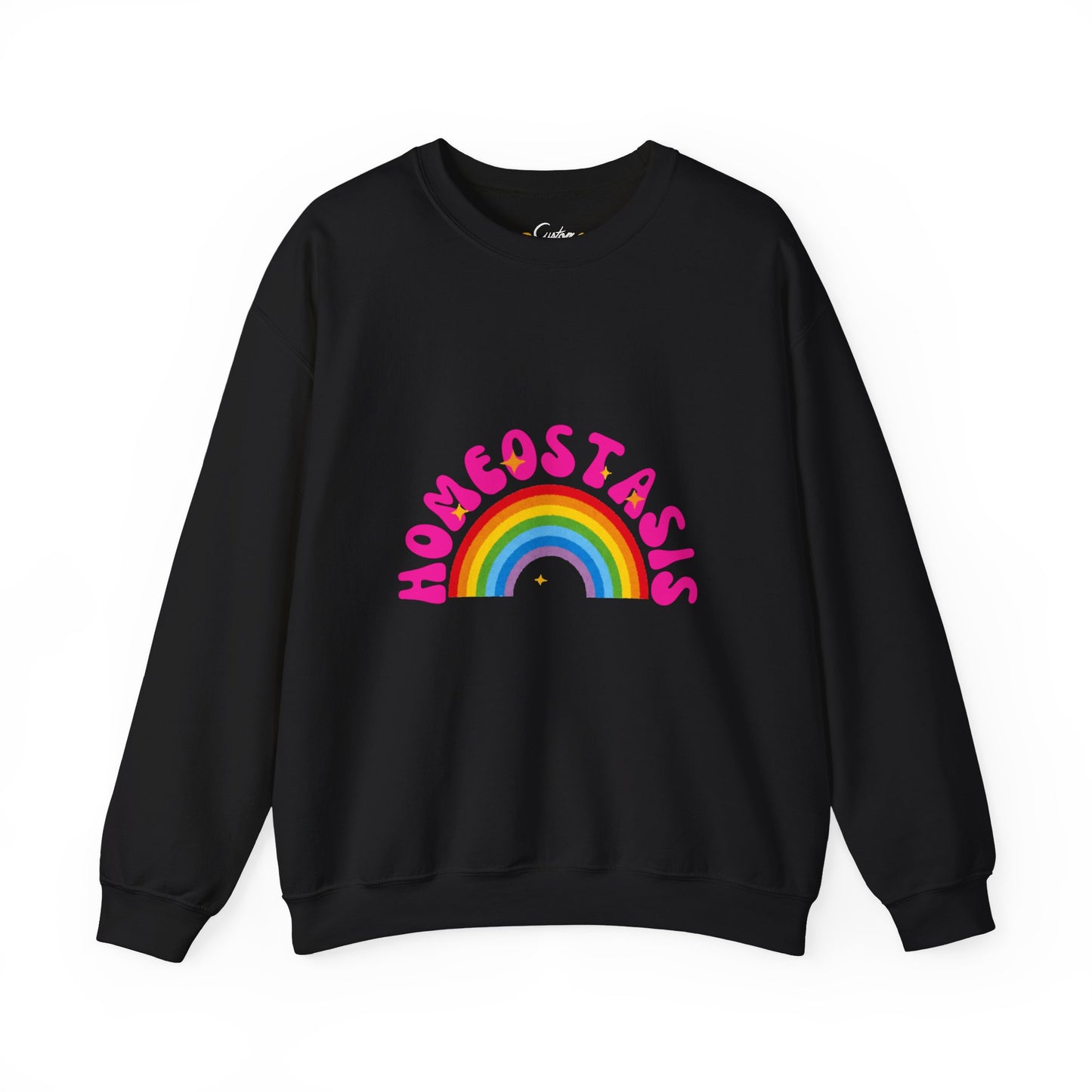 *HOMEOSTASIS* Rainbow Unisex Sweatshirt