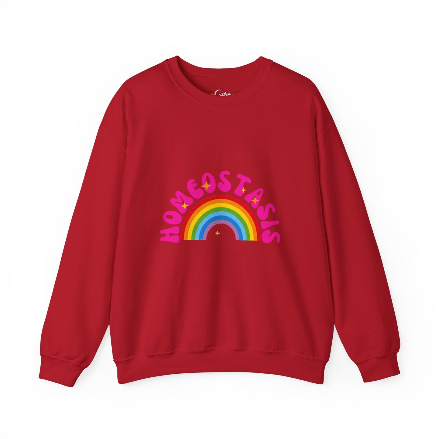 *HOMEOSTASIS* Rainbow Unisex Sweatshirt