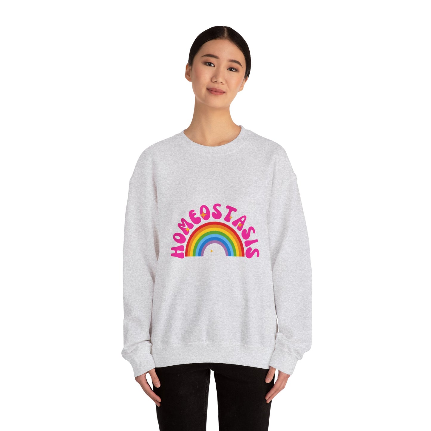 *HOMEOSTASIS* Rainbow Unisex Sweatshirt