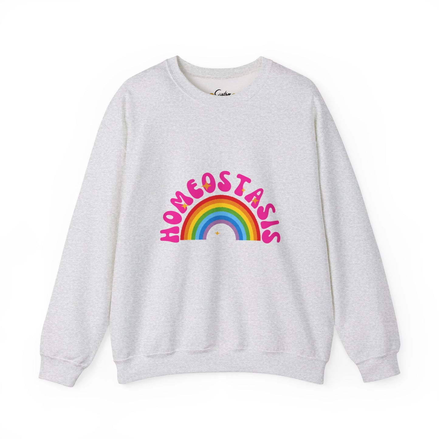 *HOMEOSTASIS* Rainbow Unisex Sweatshirt